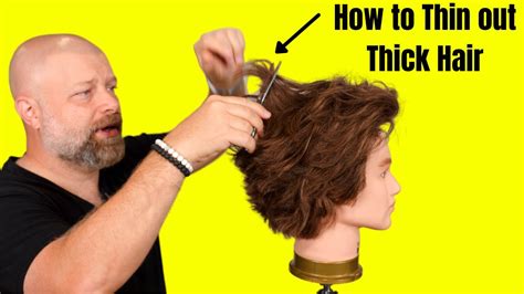 thin to thick hair measurment|thick hair thinned out.